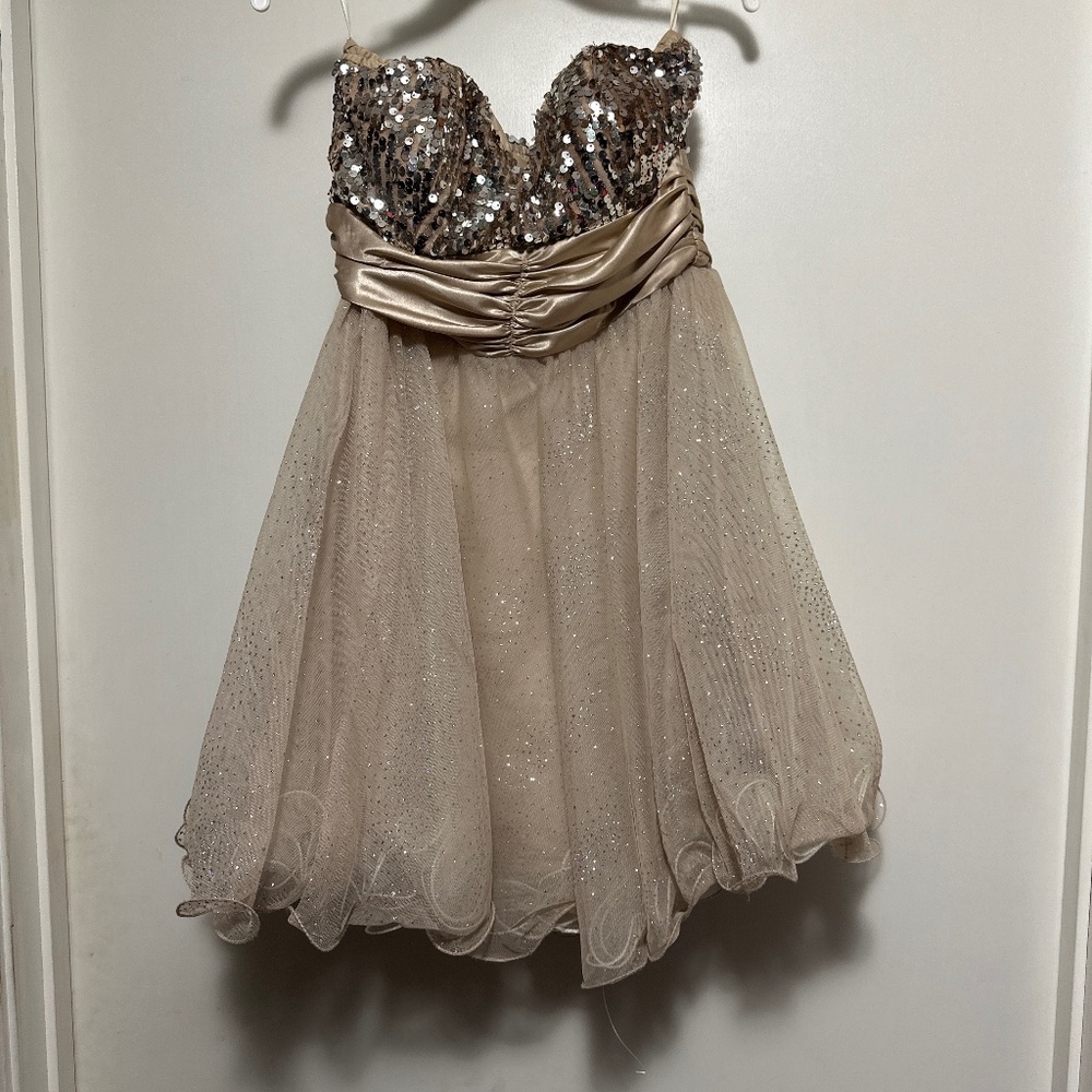 Gold Dress